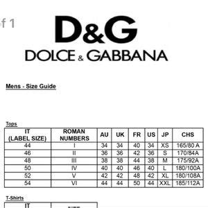 dolce gabbana italia t shirt|dolce gabbana shirt size chart.